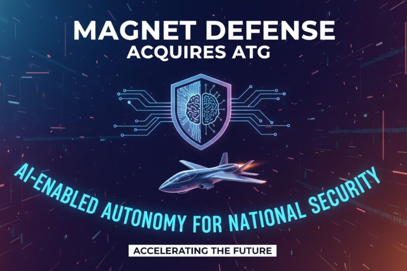 Magnet Defense Inks Definitive Deal to Acquire ATG, Propelling AI-Driven Autonomy in National Security