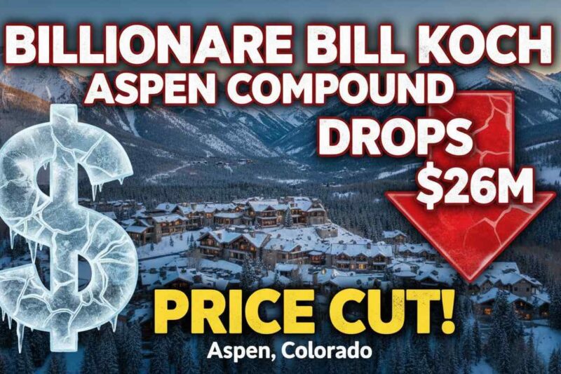 Billionaire Bill Koch Slashes Aspen Compound Price by $26 Million