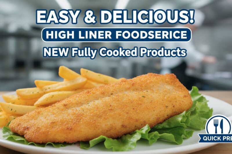 High Liner Foodservice Debuts Revolutionary Fully Cooked Seafood Portfolio