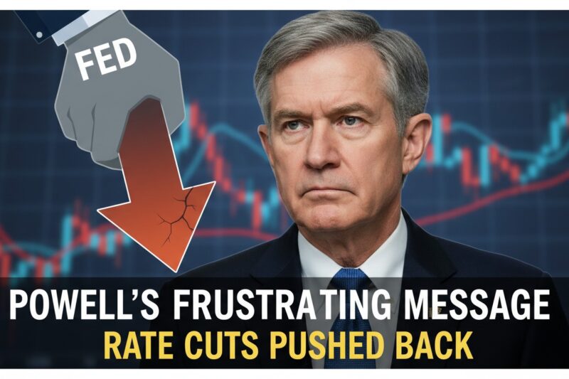 Fed Chair Powell Sends Frustrating Message on Future Interest-Rate Cuts