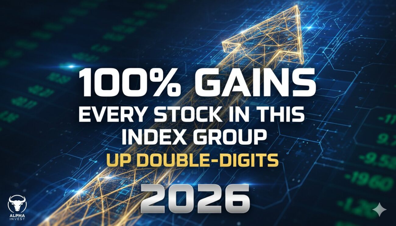 Graph depicting upward stock price trends for semiconductor equipment companies