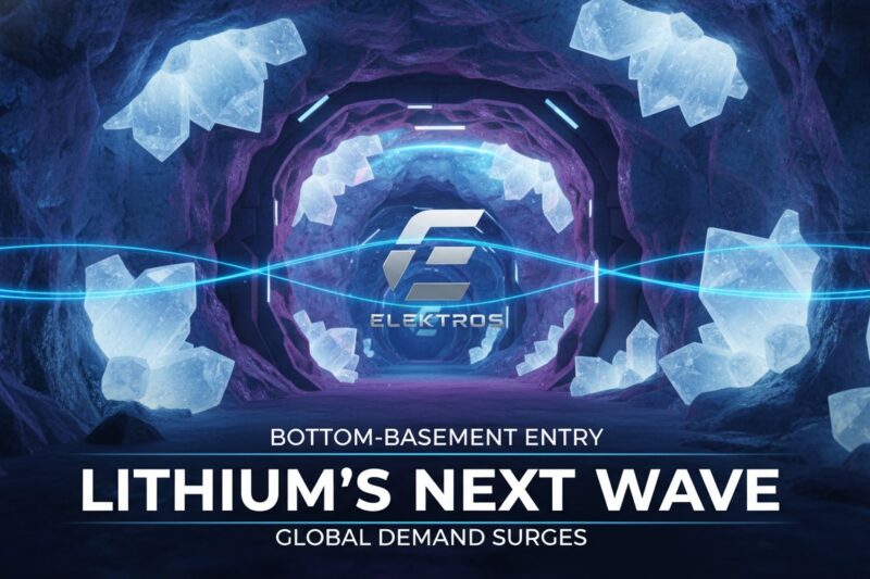 Bottom-Basement Entry to Lithium’s Next Wave: Elektros Advances Strategic Communications as Global Demand Surges